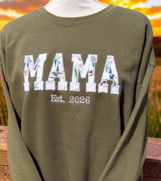 Mallard Embroidered Crewneck