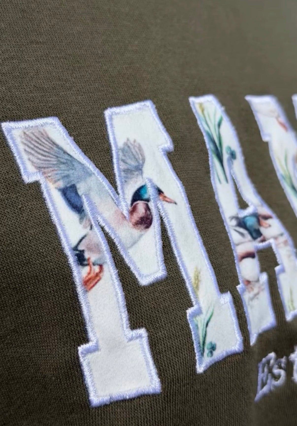 Mallard Embroidered Crewneck