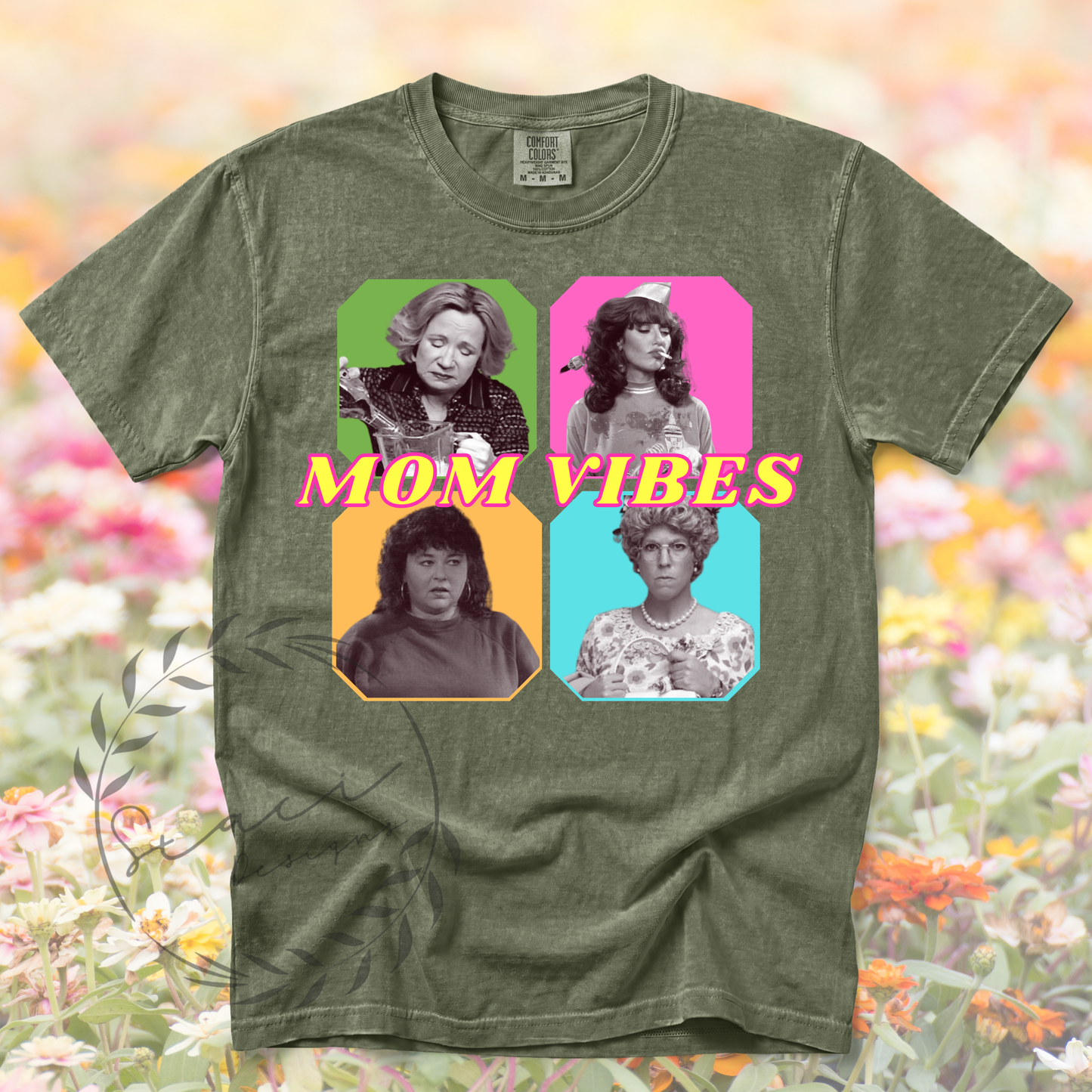 Mom Vibes-TShirt