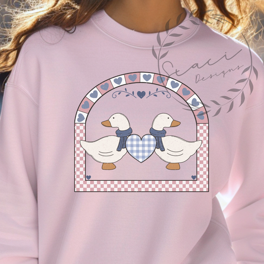 Vintage Geese- Crewneck