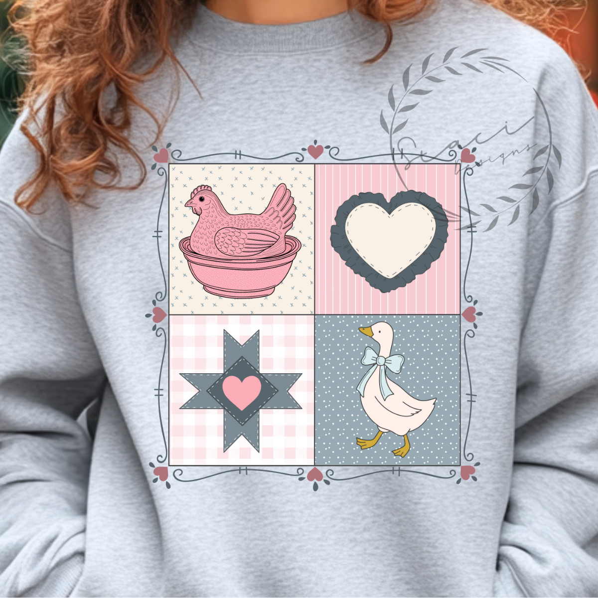 Granny Core- Crewneck