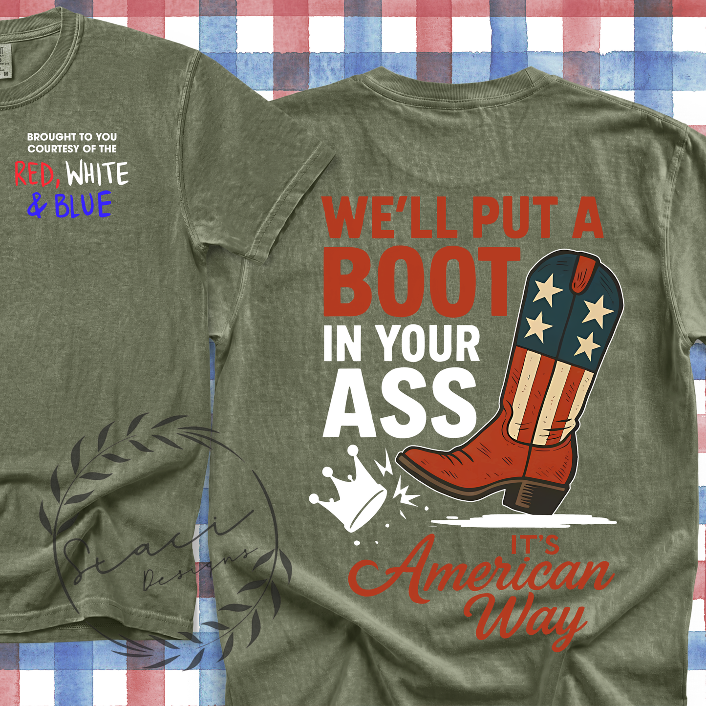Red White and Blue-TShirt