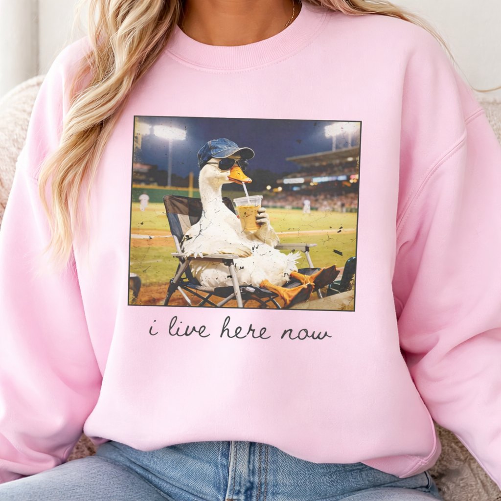 Baseball Goose- Crewneck