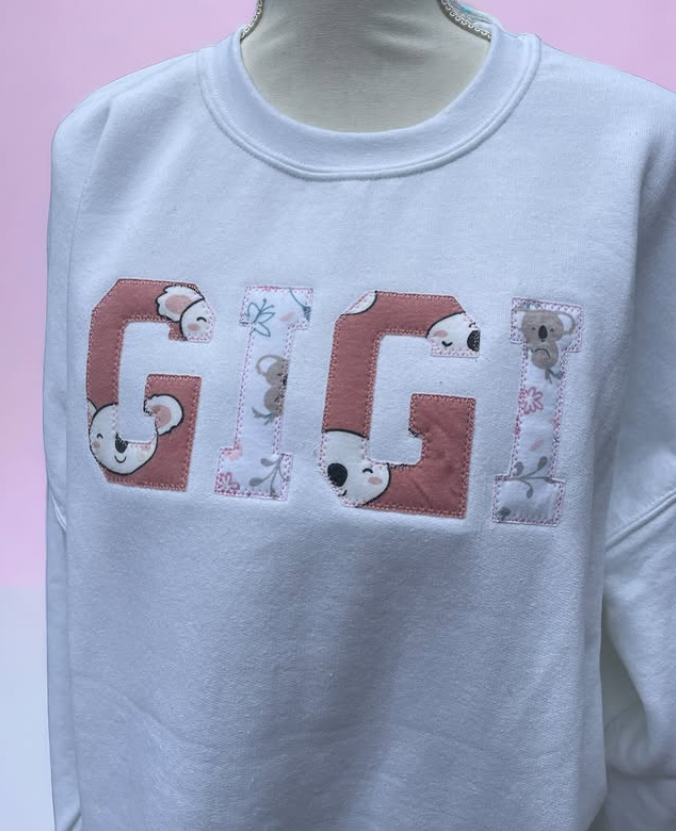 Keepsake Embroidered Crewneck