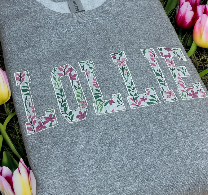 Keepsake Embroidered Crewneck